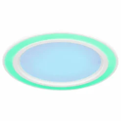 Plafonnier Globo DAHLA LED Blanc, 1 lumière, Changeur de couleurs