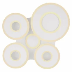 Plafonnier Globo FLAVETTO LED Blanc, 1 lumière, Télécommandes