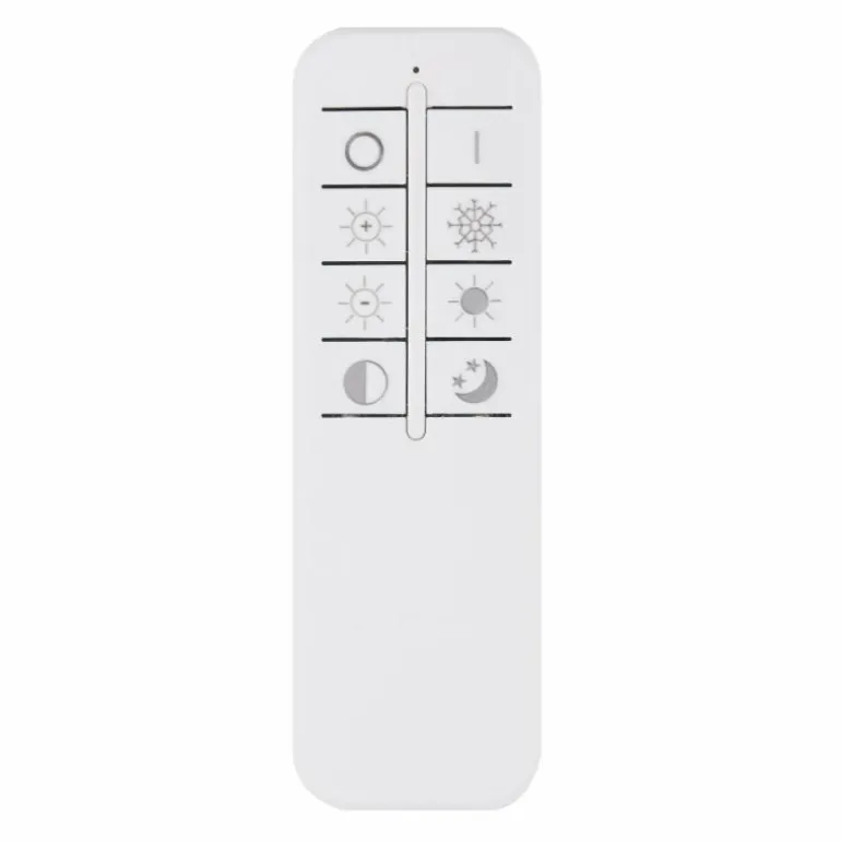 Plafonnier Globo FLAVETTO LED Blanc, 1 lumière, Télécommandes