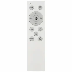 Plafonnier Globo FOPPA LED Blanc, 2 lumières, Télécommandes, Changeur de couleurs