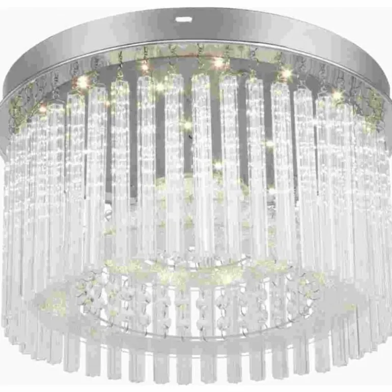 Plafonnier Globo JOYCE LED Chrome, 1 lumière