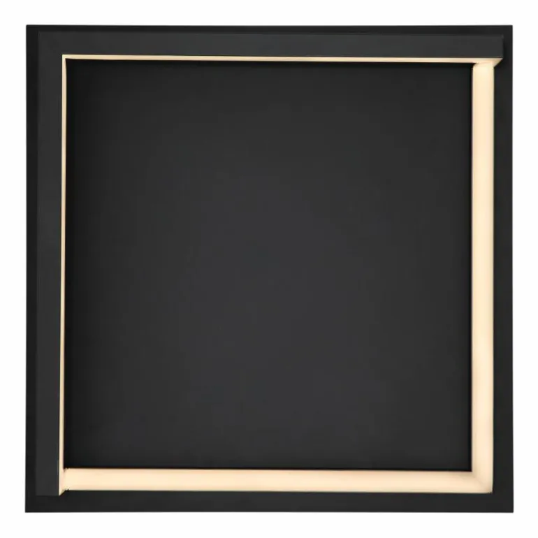 Plafonnier Globo KERASIA LED Noir, 1 lumière