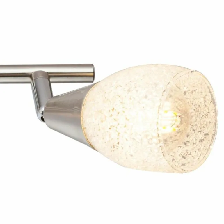 Plafonnier Globo KRISTALL Nickel mat, 2 lumières