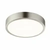 Plafonnier Globo KRULL LED Nickel mat, 1 lumière