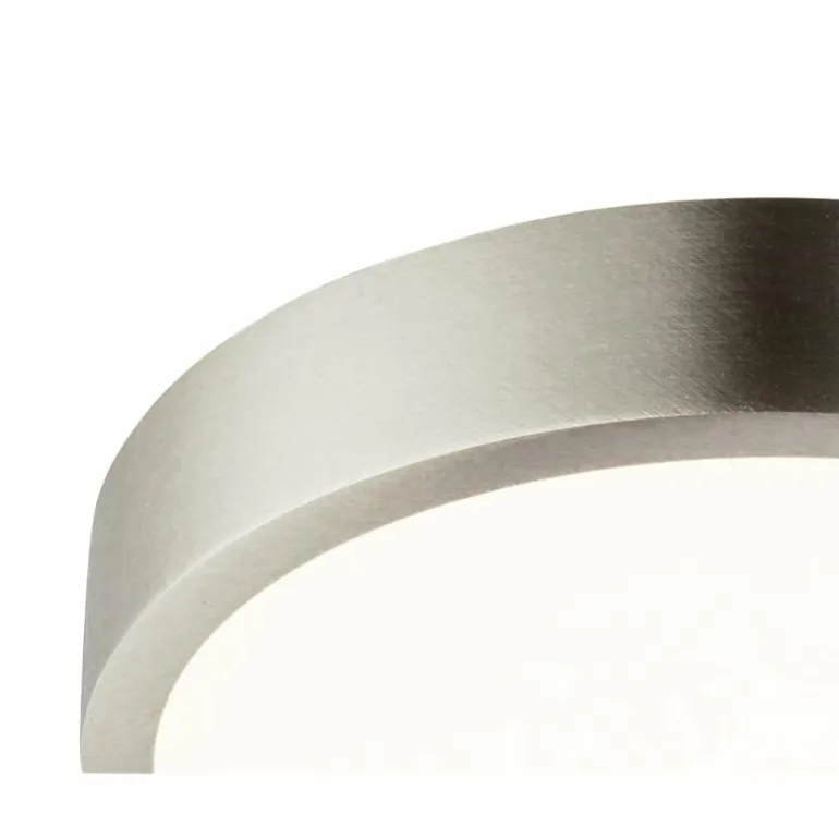 Plafonnier Globo KRULL LED Nickel mat, 1 lumière