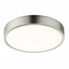 Plafonnier Globo KRULL LED Nickel mat, 1 lumière