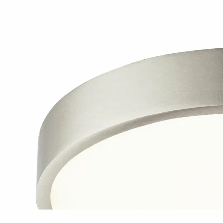 Plafonnier Globo KRULL LED Nickel mat, 1 lumière