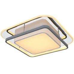 Plafonnier Globo LEOLA LED Blanc, 1 lumière