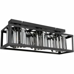 Plafonnier Globo MATHILDE Noir, 3 lumières