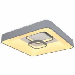 Plafonnier Globo MAVY LED Blanc, 1 lumière, Télécommandes
