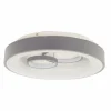 Plafonnier Globo MAVY LED Gris, 1 lumière