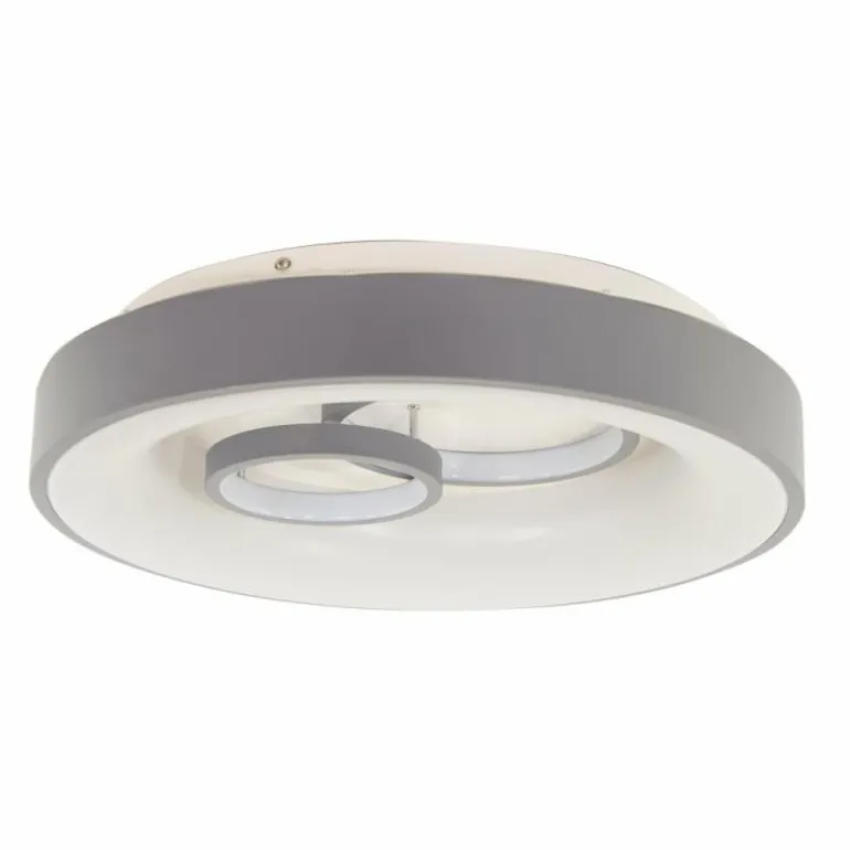 Plafonnier Globo MAVY LED Gris, 1 lumière