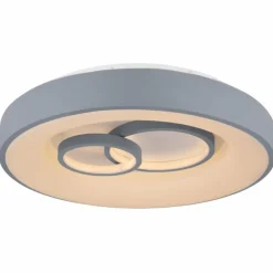 Plafonnier Globo MAVY LED Gris, 1 lumière