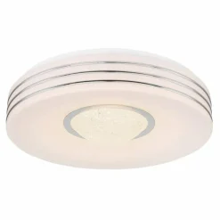 Plafonnier Globo MEFFA LED Blanc, 1 lumière, Télécommandes