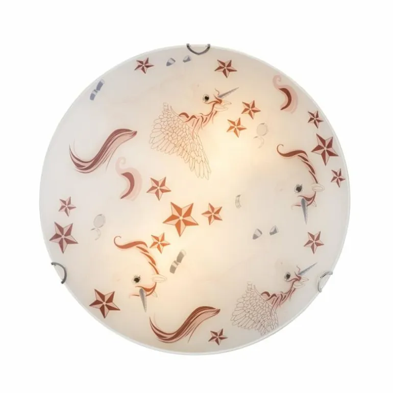Plafonnier Globo NATALIE Blanc, 2 lumières