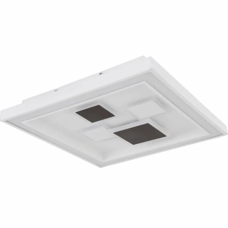 Plafonnier Globo NOLO LED Blanc, 1 lumière, Changeur de couleurs