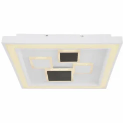 Plafonnier Globo NOLO LED Blanc, 1 lumière, Changeur de couleurs