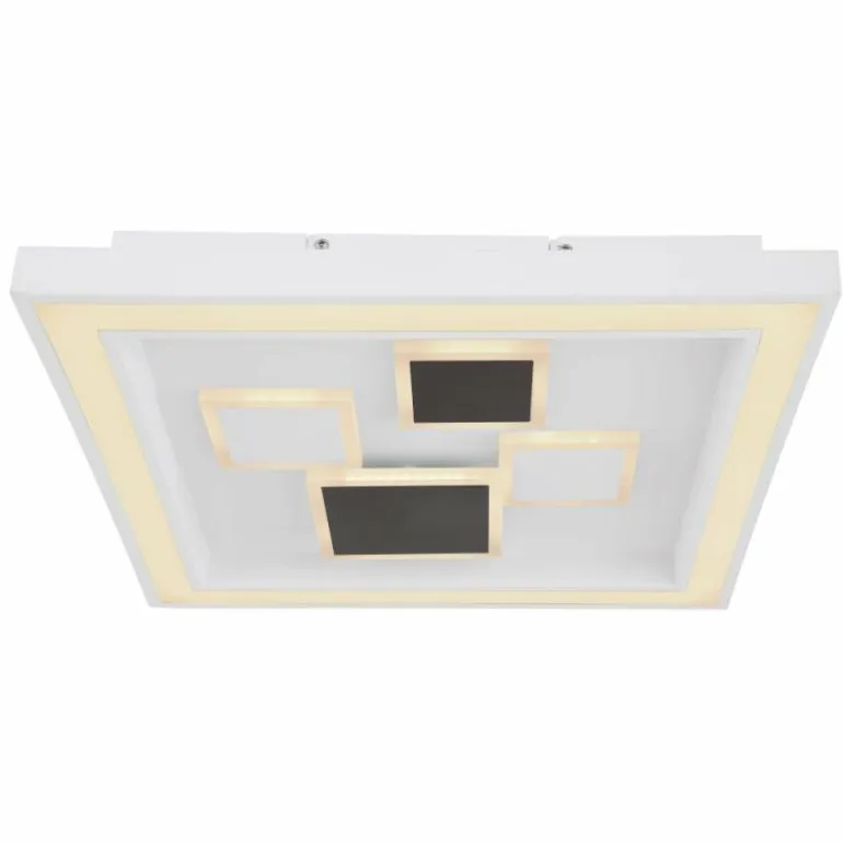 Plafonnier Globo NOLO LED Blanc, 1 lumière, Changeur de couleurs