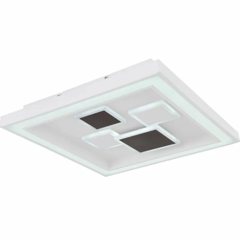 Plafonnier Globo NOLO LED Blanc, 1 lumière, Changeur de couleurs