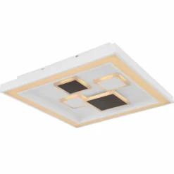 Plafonnier Globo NOLO LED Blanc, 1 lumière, Changeur de couleurs