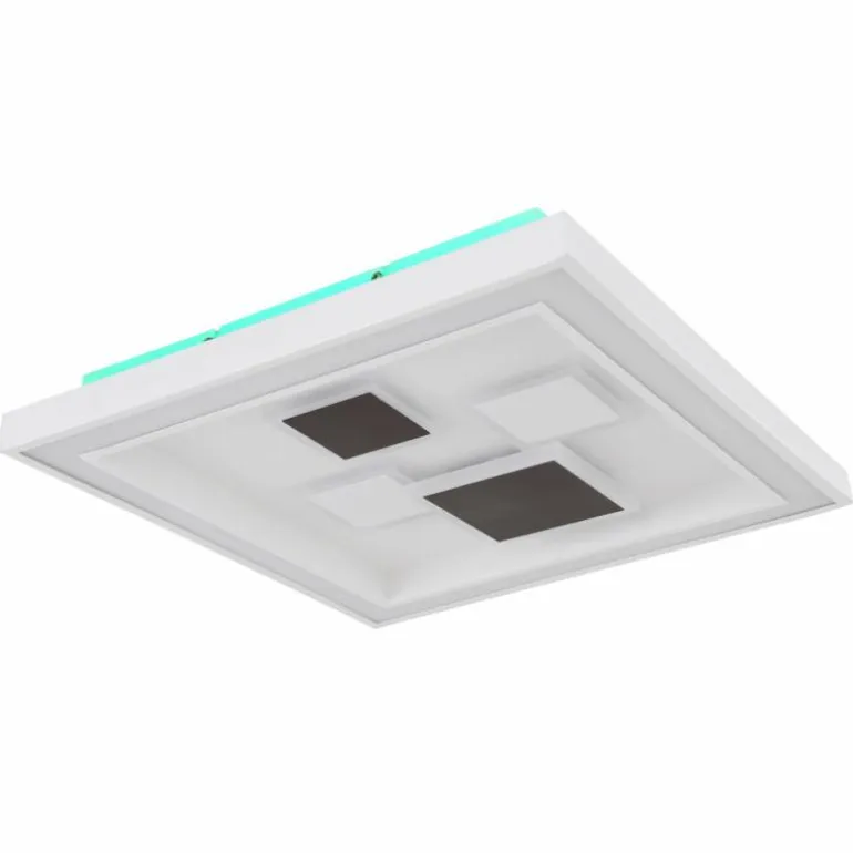 Plafonnier Globo NOLO LED Blanc, 1 lumière, Changeur de couleurs
