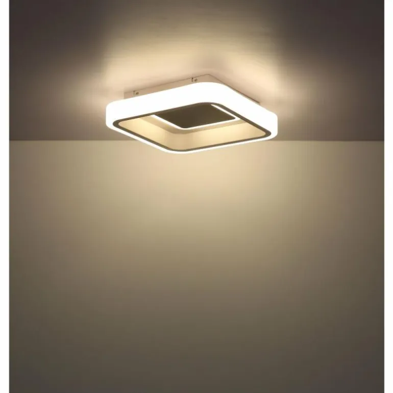 Plafonnier Globo PESARO Blanc, 1 lumière