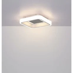 Plafonnier Globo PESARO Blanc, 1 lumière