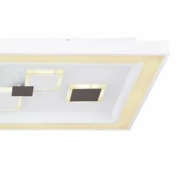 Plafonnier Globo RABEA LED Blanc, 1 lumière, Télécommandes