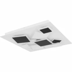 Plafonnier Globo RABEA LED Blanc, 1 lumière, Télécommandes