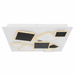 Plafonnier Globo RABEA LED Blanc, 1 lumière, Télécommandes
