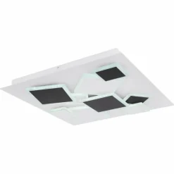 Plafonnier Globo RABEA LED Blanc, 1 lumière, Télécommandes