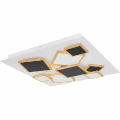 Plafonnier Globo RABEA LED Blanc, 1 lumière, Télécommandes