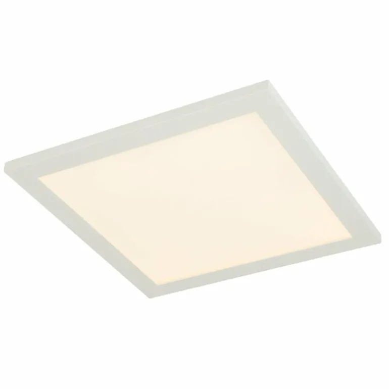 Plafonnier Globo ROSI LED Blanc, 1 lumière