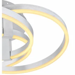 Plafonnier Globo SANNI LED Blanc, 1 lumière