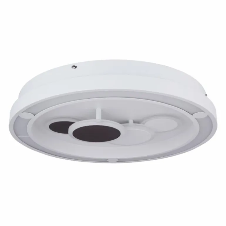 Plafonnier Globo SOLA LED Blanc, 1 lumière, Télécommandes