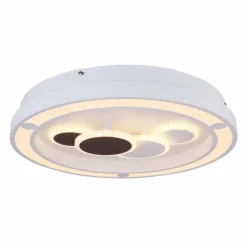 Plafonnier Globo SOLA LED Blanc, 1 lumière, Télécommandes