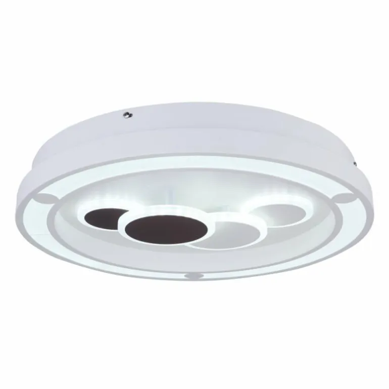 Plafonnier Globo SOLA LED Blanc, 1 lumière, Télécommandes