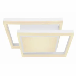 Plafonnier Globo SQUARES LED Blanc, 1 lumière