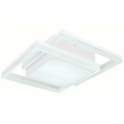 Plafonnier Globo SQUARES LED Blanc, 1 lumière