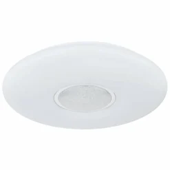 Plafonnier Globo SULLY LED Blanc, 1 lumière, Télécommandes, Changeur de couleurs
