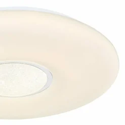 Plafonnier Globo SULLY LED Blanc, 1 lumière, Télécommandes, Changeur de couleurs