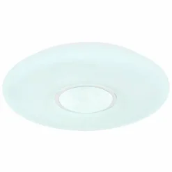 Plafonnier Globo SULLY LED Blanc, 1 lumière, Télécommandes, Changeur de couleurs