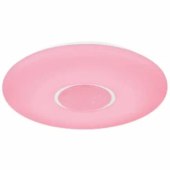 Plafonnier Globo SULLY LED Blanc, 1 lumière, Télécommandes, Changeur de couleurs