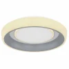 Plafonnier Globo TABANO LED Blanc, 1 lumière, Télécommandes