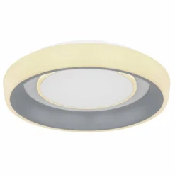 Plafonnier Globo TABANO LED Blanc, 1 lumière, Télécommandes