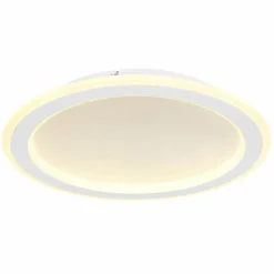 Plafonnier Globo TINI LED Blanc, 1 lumière, Télécommandes