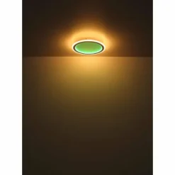Plafonnier Globo TINI LED Blanc, 2 lumières, Télécommandes, Changeur de couleurs