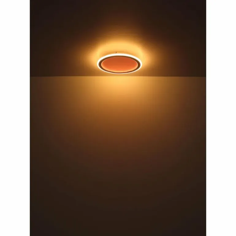 Plafonnier Globo TINI LED Blanc, 2 lumières, Télécommandes, Changeur de couleurs