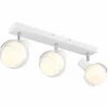Plafonnier Globo TOKKI Blanc, 3 lumières