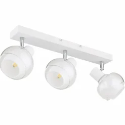 Plafonnier Globo TOKKI Blanc, 3 lumières